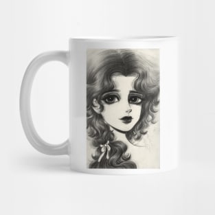 Portrait of a sad girl 2020 Mug